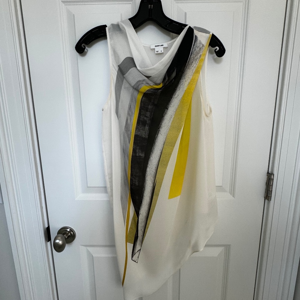 HELMUT LANG asymmetrical top